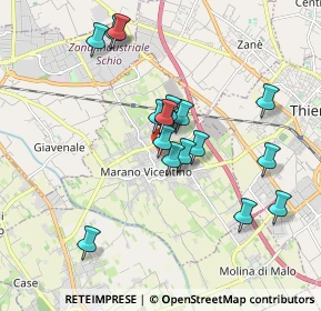 Mappa Via S. Vincenzo, 36035 Marano Vicentino VI, Italia (1.60647)