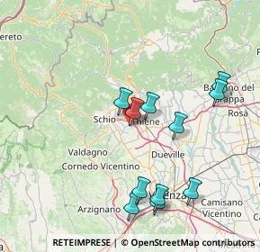 Mappa Via S. Vincenzo, 36035 Marano Vicentino VI, Italia (15.36818)