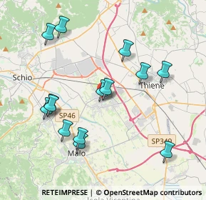 Mappa Via S. Vincenzo, 36035 Marano Vicentino VI, Italia (3.97714)