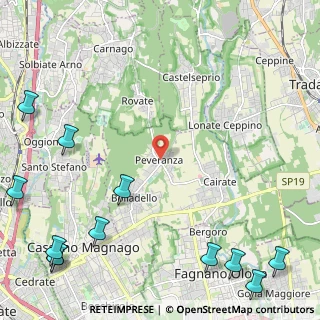 Mappa Via Agostino Bertani, 21050 Cairate VA, Italia (3.62583)