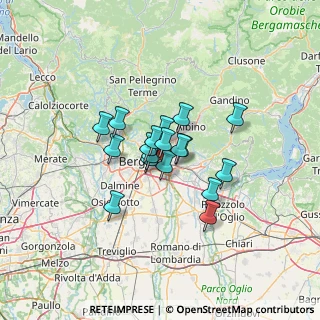 Mappa Via Monte Rosa, 24020 Gorle BG, Italia (8.42889)