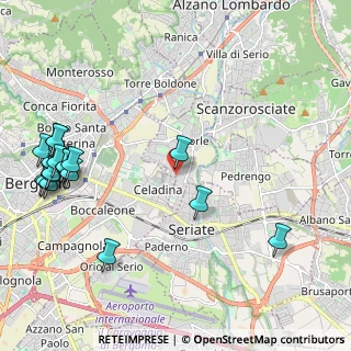 Mappa Via Monte Rosa, 24020 Gorle BG, Italia (2.78778)