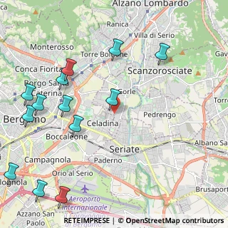 Mappa Via Monte Rosa, 24020 Gorle BG, Italia (2.75692)