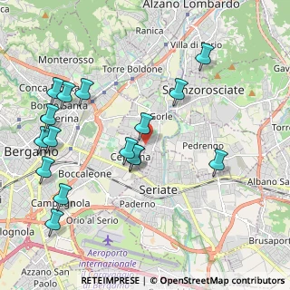 Mappa Via Monte Rosa, 24020 Gorle BG, Italia (2.29)