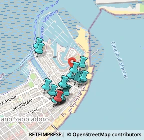 Mappa Via Vittorio Veneto, 33054 Lignano Sabbiadoro UD, Italia (0.384)