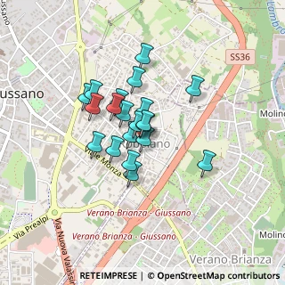Mappa Piazza Luigi Cadorna, 20833 Giussano MB, Italia (0.2945)