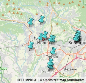 Mappa Via Vittorio Emanuele II, 24036 Ponte San Pietro BG, Italia (4.2395)