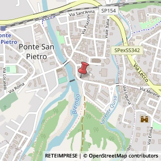 Mappa Via Vittorio Emanuele II, 55, 24036 Ponte San Pietro, Bergamo (Lombardia)