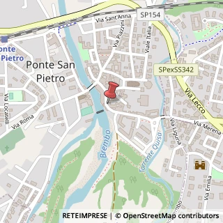 Mappa Via Vittorio Emanuele II, 43, 24036 Ponte San Pietro, Bergamo (Lombardia)