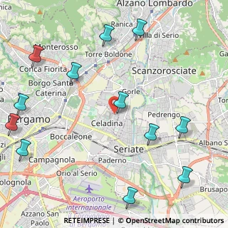 Mappa Via Daste e Spalenga, 24020 Gorle BG, Italia (2.85583)
