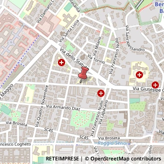 Mappa Via Giuseppe Mazzini, 11, 24128 Bergamo, Bergamo (Lombardia)