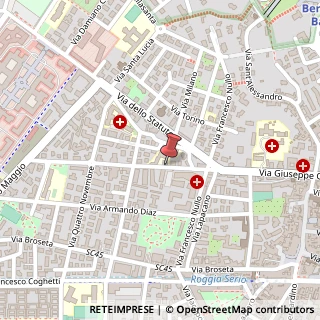 Mappa Via Giuseppe Mazzini, 11, 24128 Bergamo, Bergamo (Lombardia)