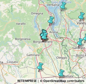 Mappa Via XX Settembre, 28021 Borgomanero NO, Italia (14.06923)