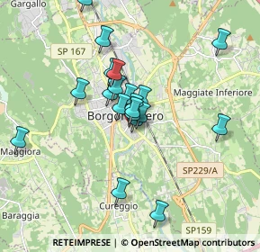 Mappa Via XX Settembre, 28021 Borgomanero NO, Italia (1.447)