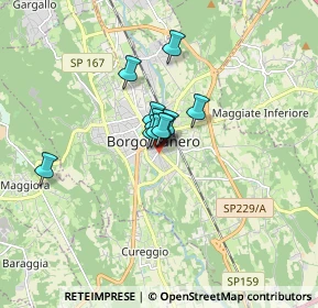 Mappa Via XX Settembre, 28021 Borgomanero NO, Italia (0.88636)