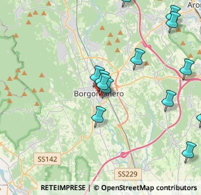 Mappa Via XX Settembre, 28021 Borgomanero NO, Italia (4.65214)