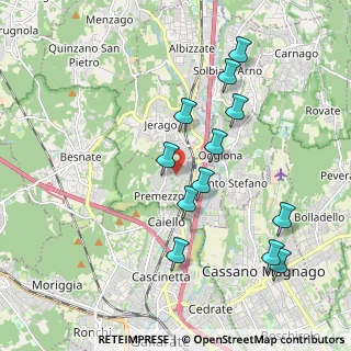 Mappa Via Goffredo Mameli, 21044 Cavaria Con Premezzo VA, Italia (1.93833)