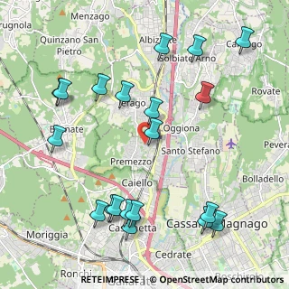 Mappa Via Goffredo Mameli, 21044 Cavaria Con Premezzo VA, Italia (2.4435)