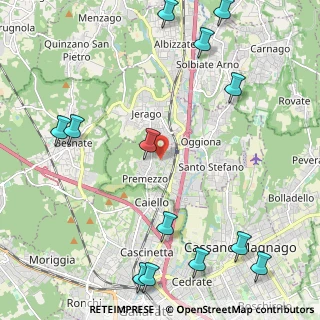 Mappa Via Goffredo Mameli, 21044 Cavaria Con Premezzo VA, Italia (2.97231)