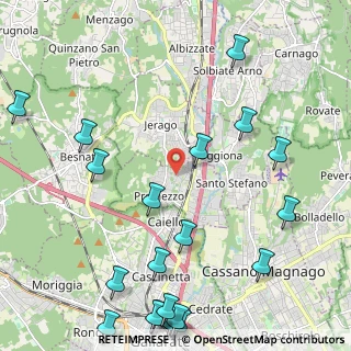 Mappa Via Goffredo Mameli, 21044 Cavaria Con Premezzo VA, Italia (2.985)