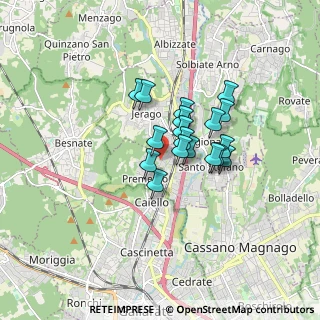Mappa Via Goffredo Mameli, 21044 Cavaria Con Premezzo VA, Italia (1.12056)