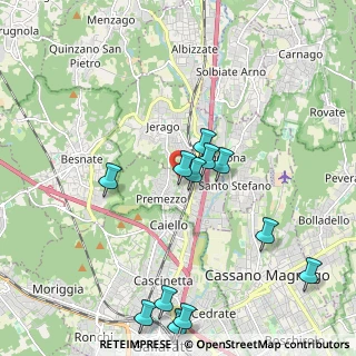 Mappa Via Goffredo Mameli, 21044 Cavaria Con Premezzo VA, Italia (2.21333)