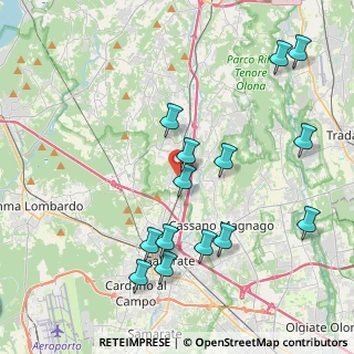Mappa Via Goffredo Mameli, 21044 Cavaria Con Premezzo VA, Italia (4.37071)