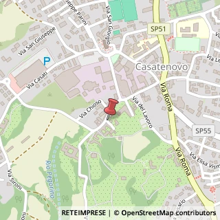 Mappa Via Castelbarco, 8, 23880 Casatenovo, Lecco (Lombardia)