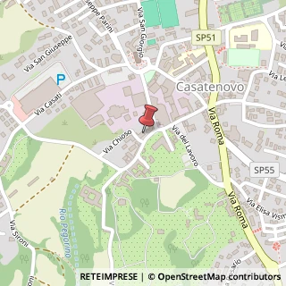 Mappa Via Castelbarco, 4, 23880 Casatenovo, Lecco (Lombardia)