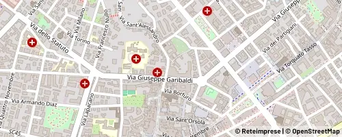 Mappa Bergamo