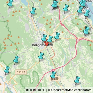 Mappa Viale Pio X, 28021 Borgomanero NO, Italia (6.564)