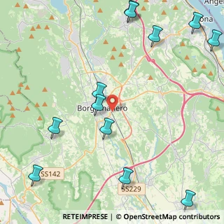 Mappa Viale Pio X, 28021 Borgomanero NO, Italia (5.88833)