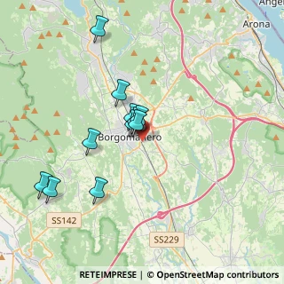 Mappa Viale Pio X, 28021 Borgomanero NO, Italia (3.20273)
