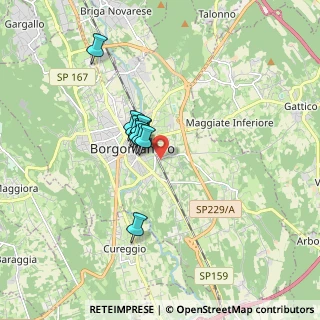Mappa Viale Pio X, 28021 Borgomanero NO, Italia (1.49182)