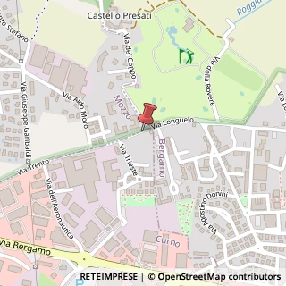 Mappa Via Trento, 60, 24035 Curno, Bergamo (Lombardia)