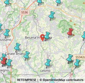 Mappa Via Enrico Fermi, 23880 Casatenovo LC, Italia (6.546)