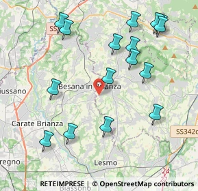 Mappa Via Enrico Fermi, 23880 Casatenovo LC, Italia (4.5425)