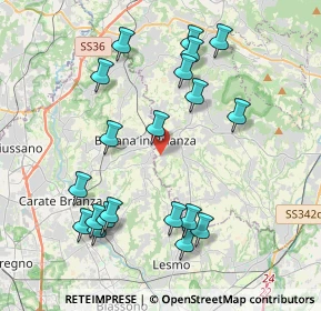 Mappa Via Enrico Fermi, 23880 Casatenovo LC, Italia (4.2575)