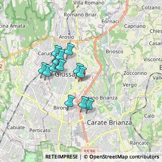 Mappa Via Don Pifferi, 20833 Giussano MB, Italia (1.42846)