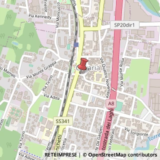 Mappa Via Giuseppe Mazzini, 24, 21044 Cavaria con Premezzo, Varese (Lombardia)