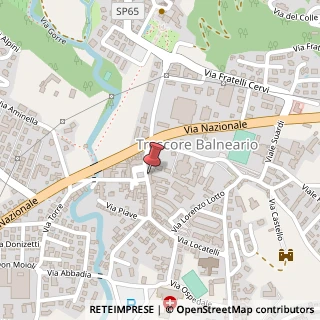 Mappa Piazza Cavour, 20, 24069 Trescore Balneario, Bergamo (Lombardia)