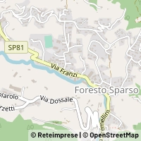 Hartă Foresto Sparso