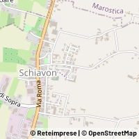地図 Schiavon