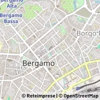 Mapa Bergamo