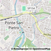Map Ponte San Pietro