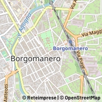 지도 Borgomanero