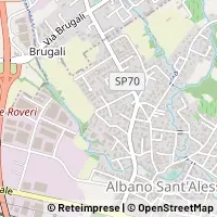 Карта Albano Sant'Alessandro