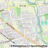 Hartă Castello di Godego