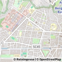 Mapa Bergamo