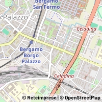 Mapa Bergamo